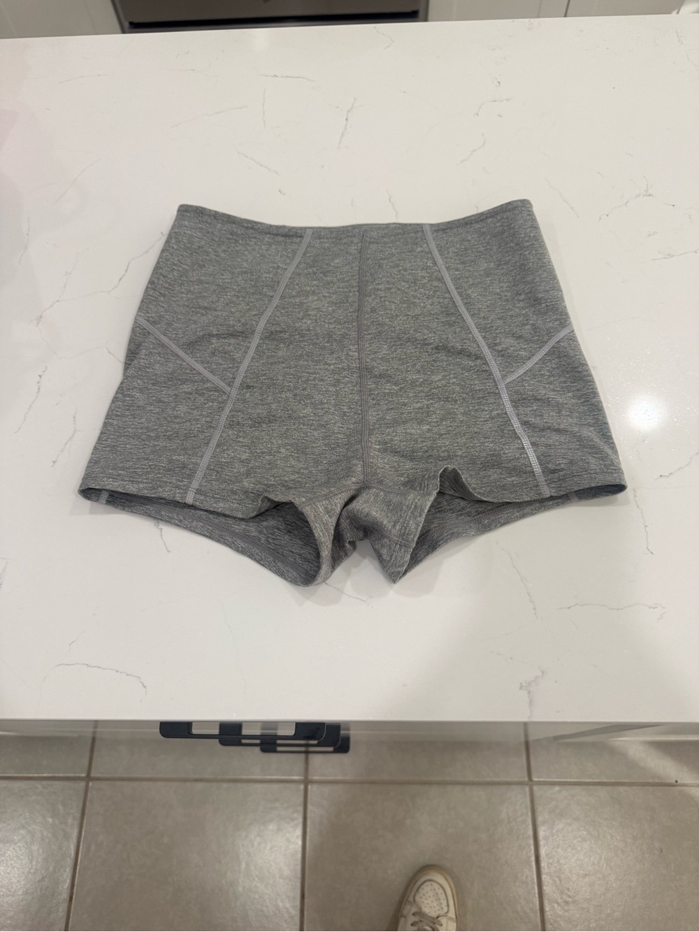 Free People Movement Women’s High-Rise Gray Active Shorts | Athleisure